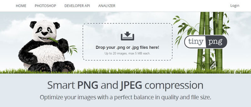 TinyPNG comprima hasta un 70% las imágenes sin que pierdan calidad