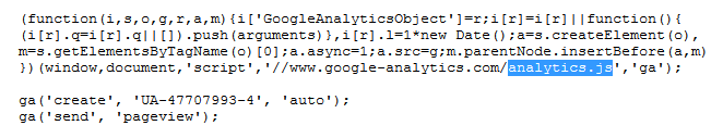 Revisa que la página esté conectada con Google Analytics