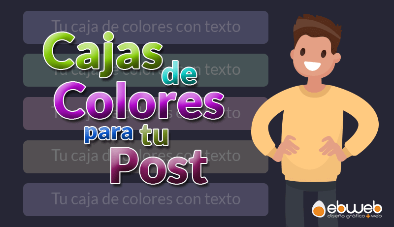 Explicación de cómo crear cajas de colores con HTML y CSS fácilmente